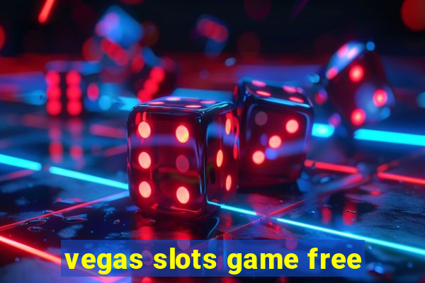 vegas slots game free