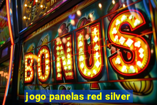 jogo panelas red silver