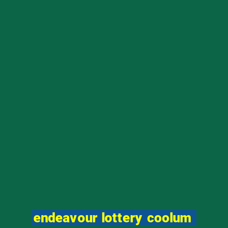 endeavour lottery coolum