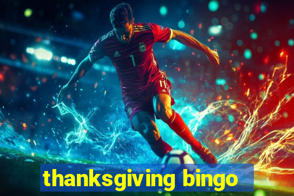 thanksgiving bingo