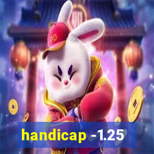 handicap -1.25