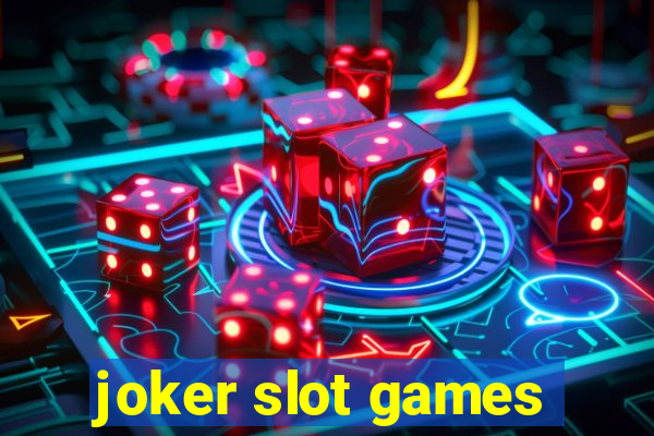 joker slot games