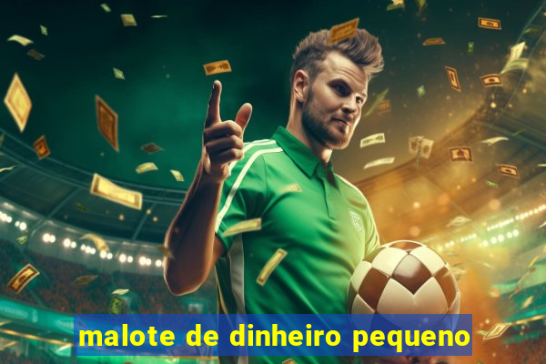 malote de dinheiro pequeno