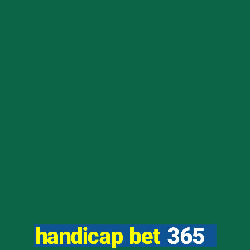 handicap bet 365