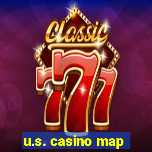 u.s. casino map