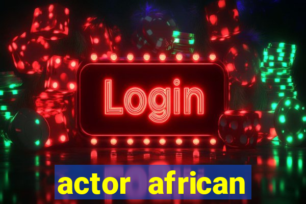 actor african american male