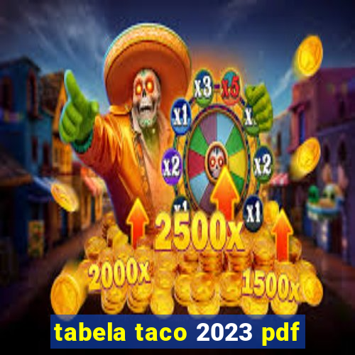 tabela taco 2023 pdf