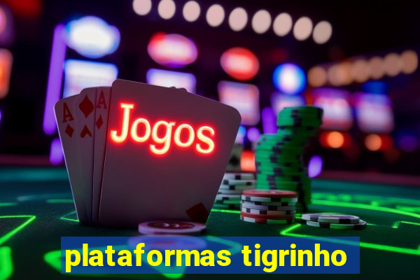 plataformas tigrinho