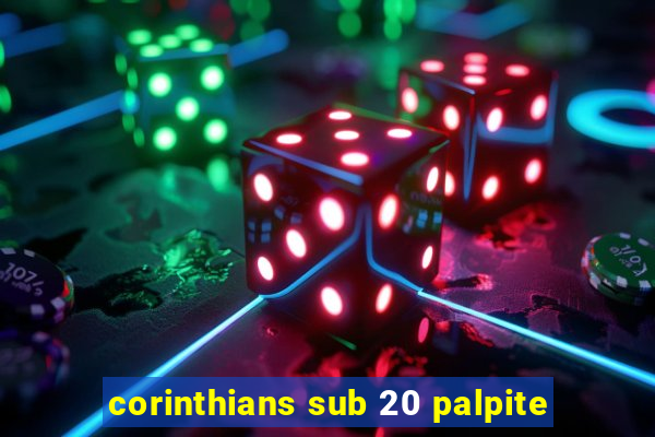 corinthians sub 20 palpite