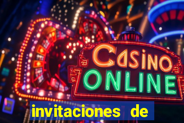 invitaciones de bingo para editar