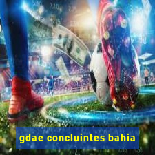 gdae concluintes bahia