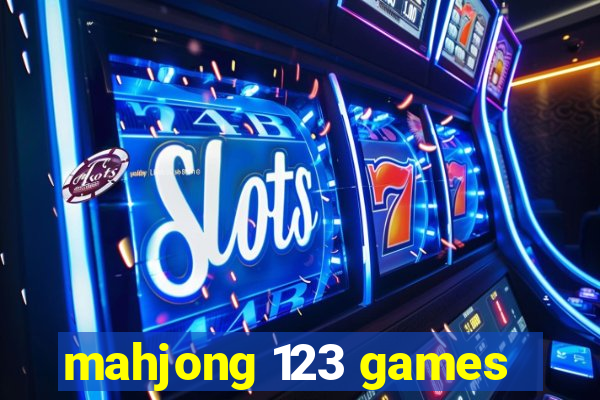 mahjong 123 games