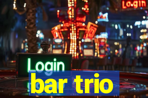 bar trio