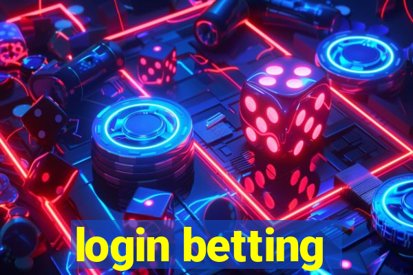 login betting