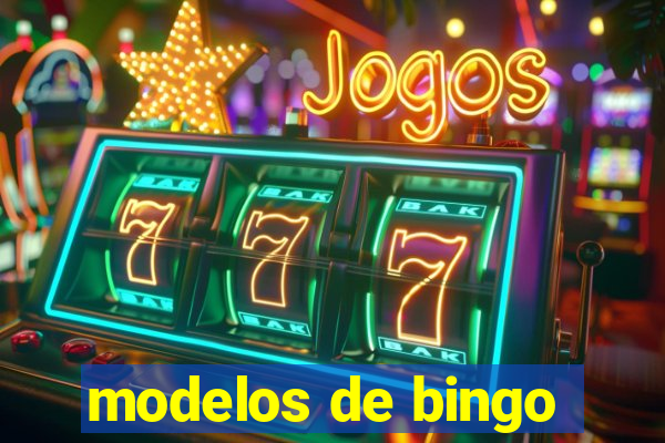 modelos de bingo