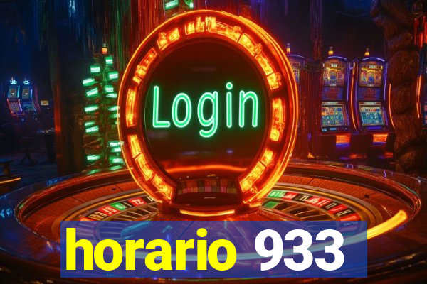 horario 933