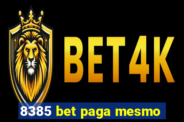 8385 bet paga mesmo