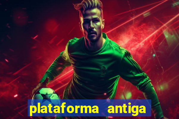 plataforma antiga de jogos