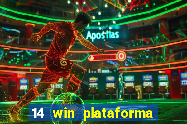 14 win plataforma de jogos