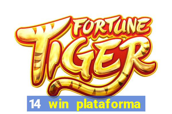 14 win plataforma de jogos