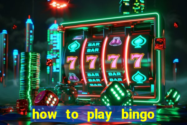 how to play bingo for money