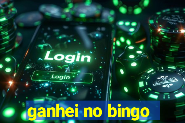 ganhei no bingo