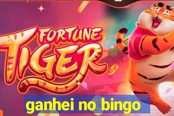 ganhei no bingo