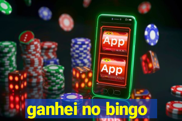 ganhei no bingo