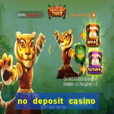 no deposit casino welcome bonus