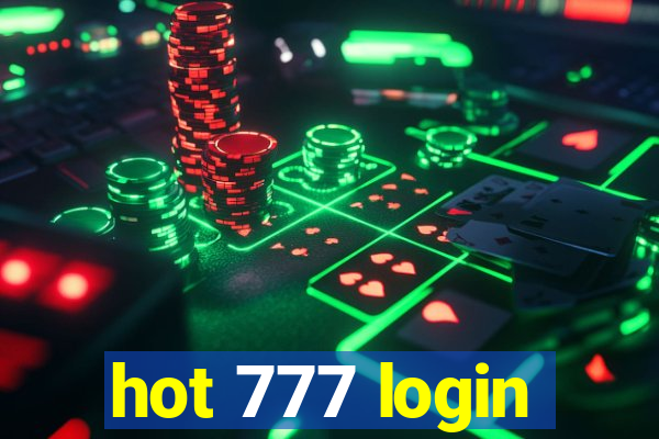 hot 777 login