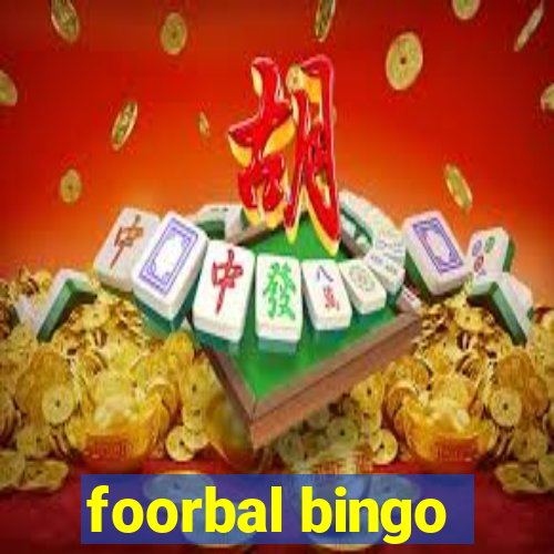 foorbal bingo