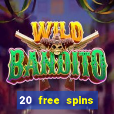 20 free spins mansion casino