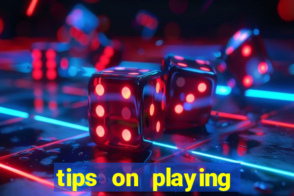 tips on playing slot machines