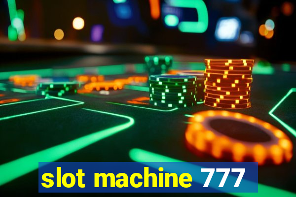 slot machine 777