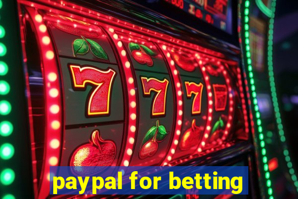 paypal for betting