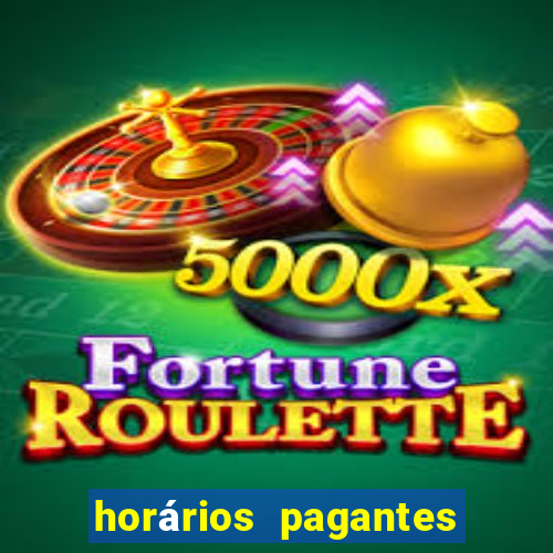 horários pagantes do fortune ox