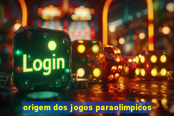 origem dos jogos paraolimpicos