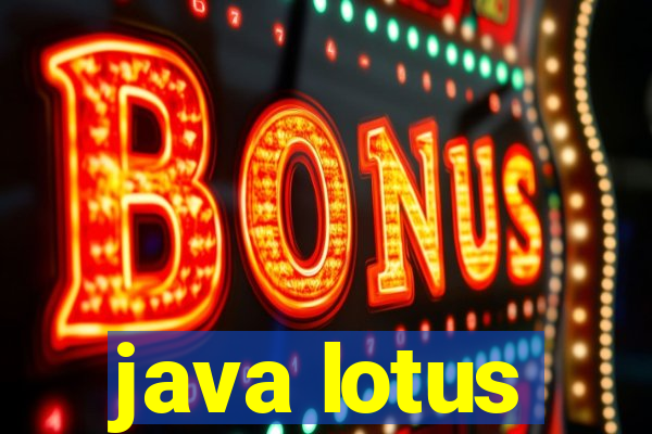 java lotus