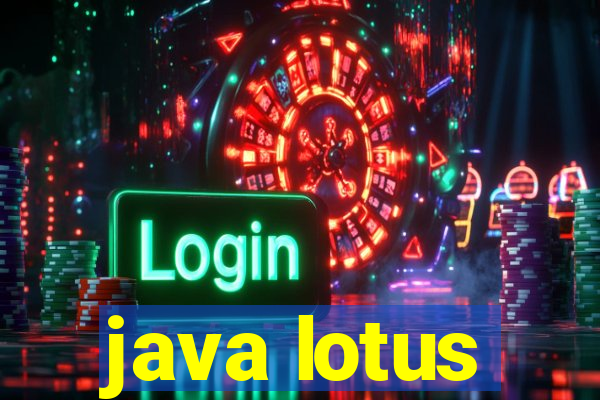 java lotus