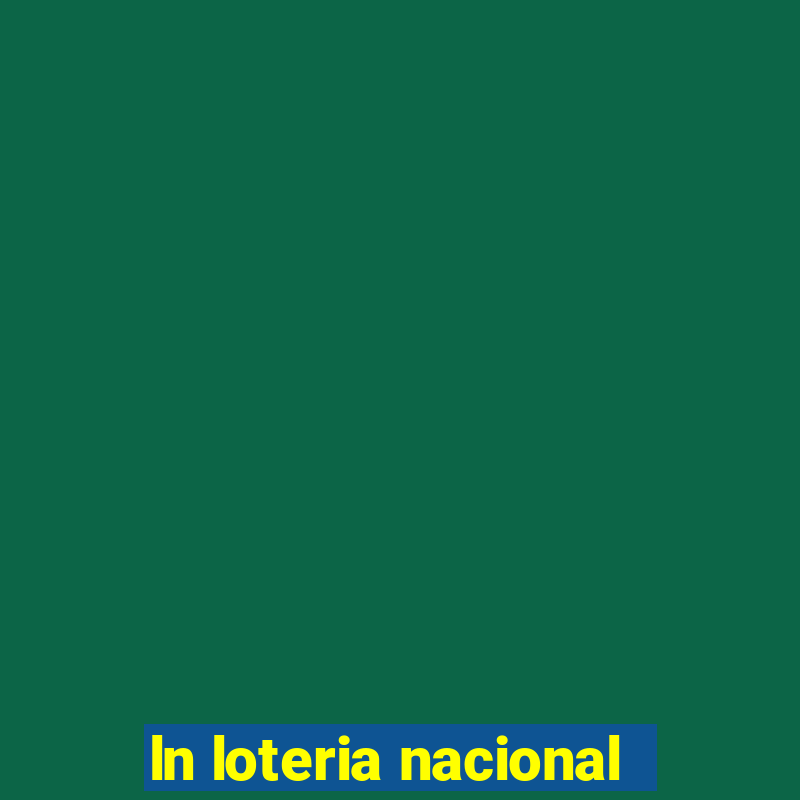 ln loteria nacional