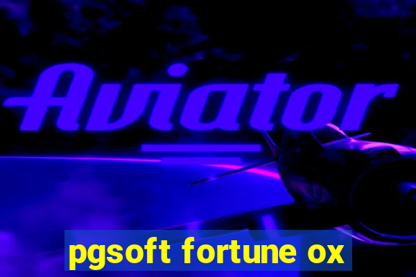 pgsoft fortune ox