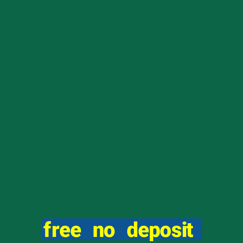 free no deposit casino spins