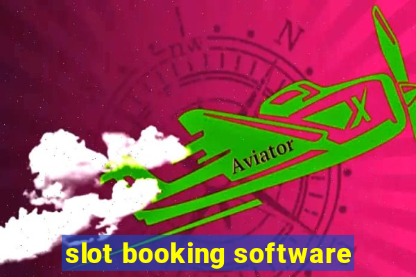 slot booking software