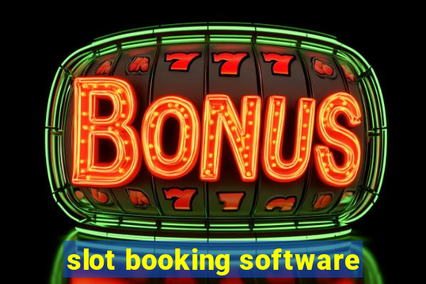 slot booking software