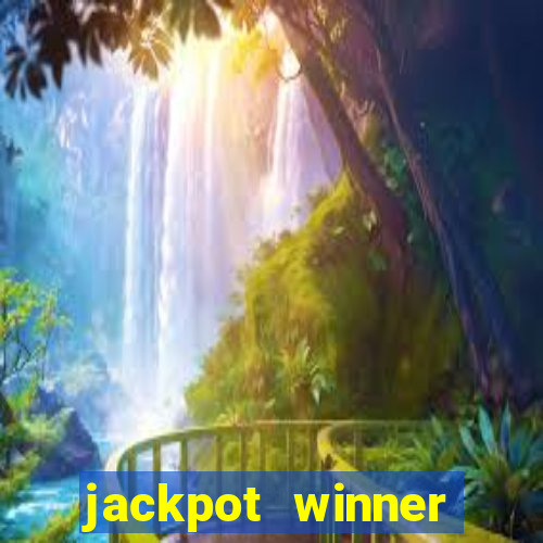 jackpot winner casino slot