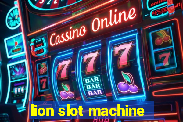 lion slot machine