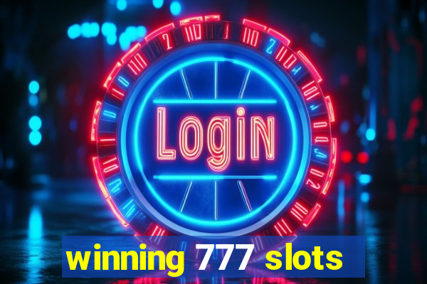 winning 777 slots