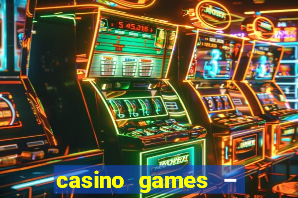 casino games – halloween week