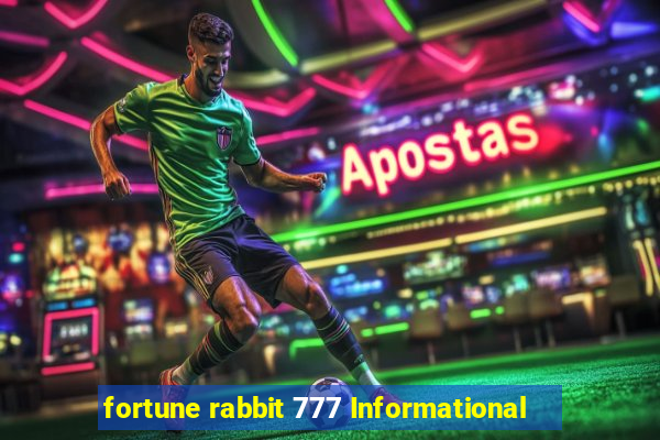 fortune rabbit 777 Informational