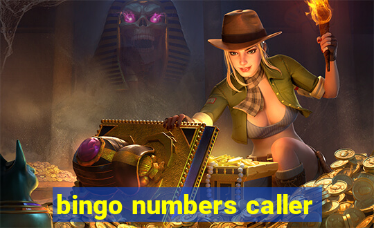 bingo numbers caller